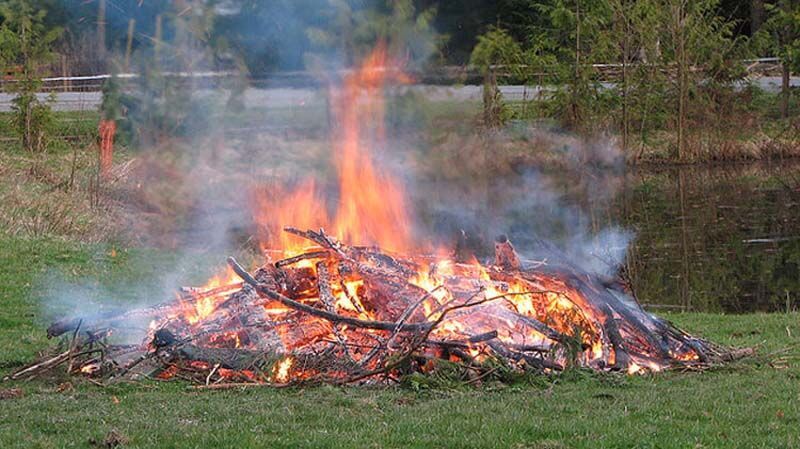 open burning